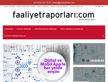 Tablet Screenshot of faaliyetraporlari.com